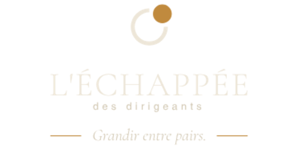 L'échappée des Dirigeants logo et baseline