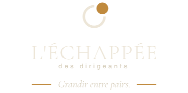 L'échappée des Dirigeants logo et baseline